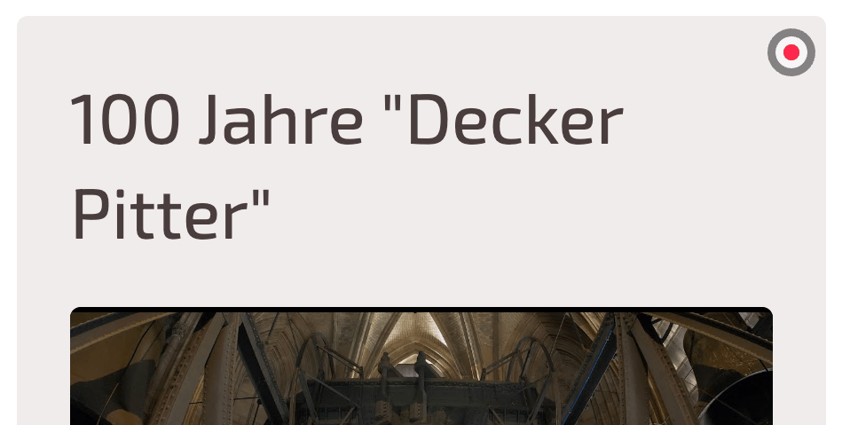 Roter Punkt bei einem mehrfach verwendeten Element