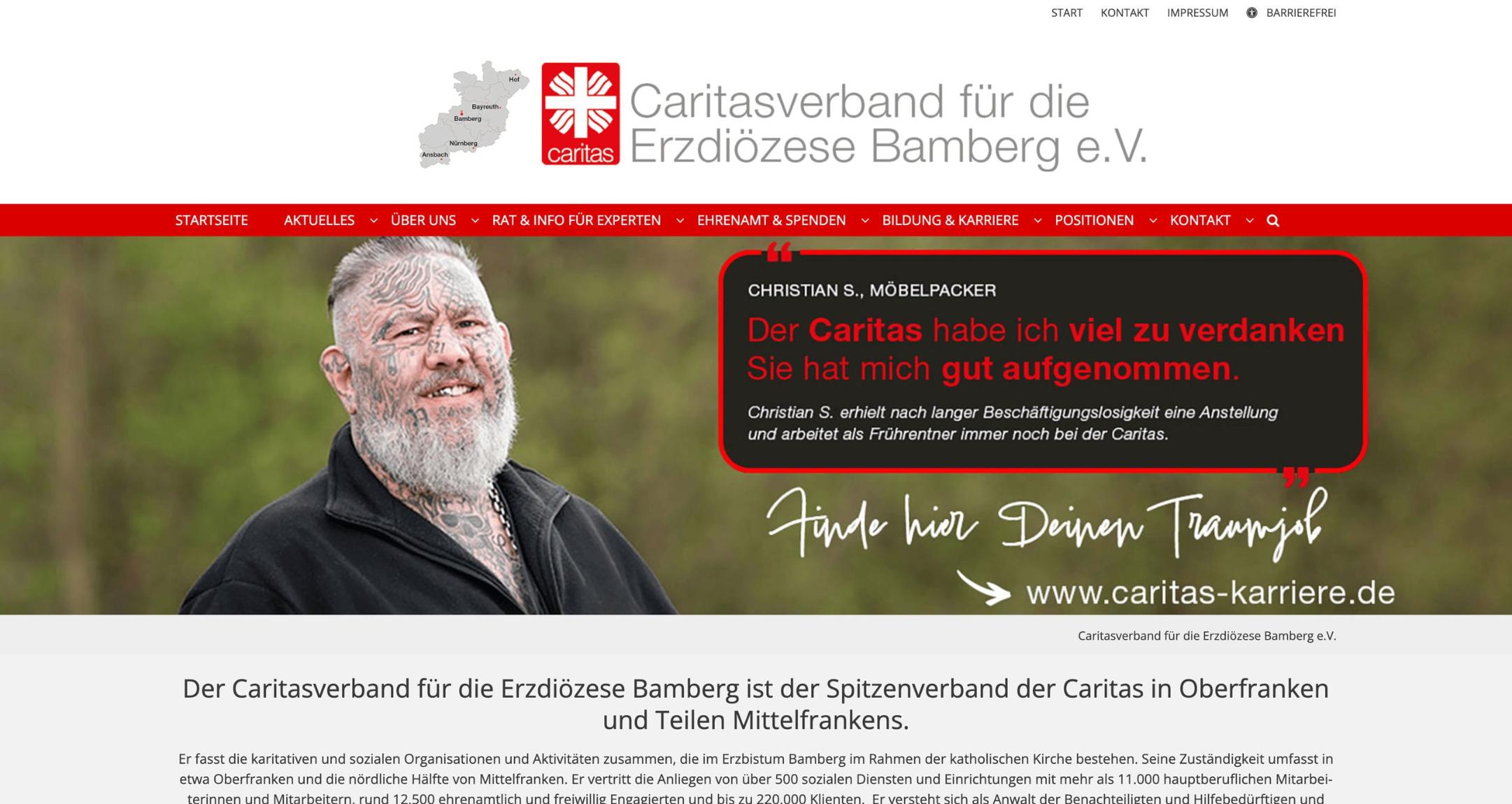 Caritas im Erzbistum Bamberg